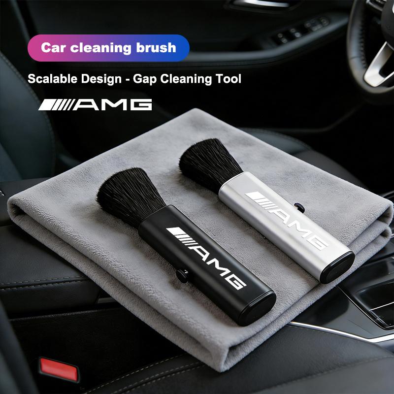 Car Air Vent Cleaning Brush Auto Interior Dust Removal Tool Towel For Mercedes Benz AMG W223 W213 W206 W464 W247 W167 W166 W222 XJ2