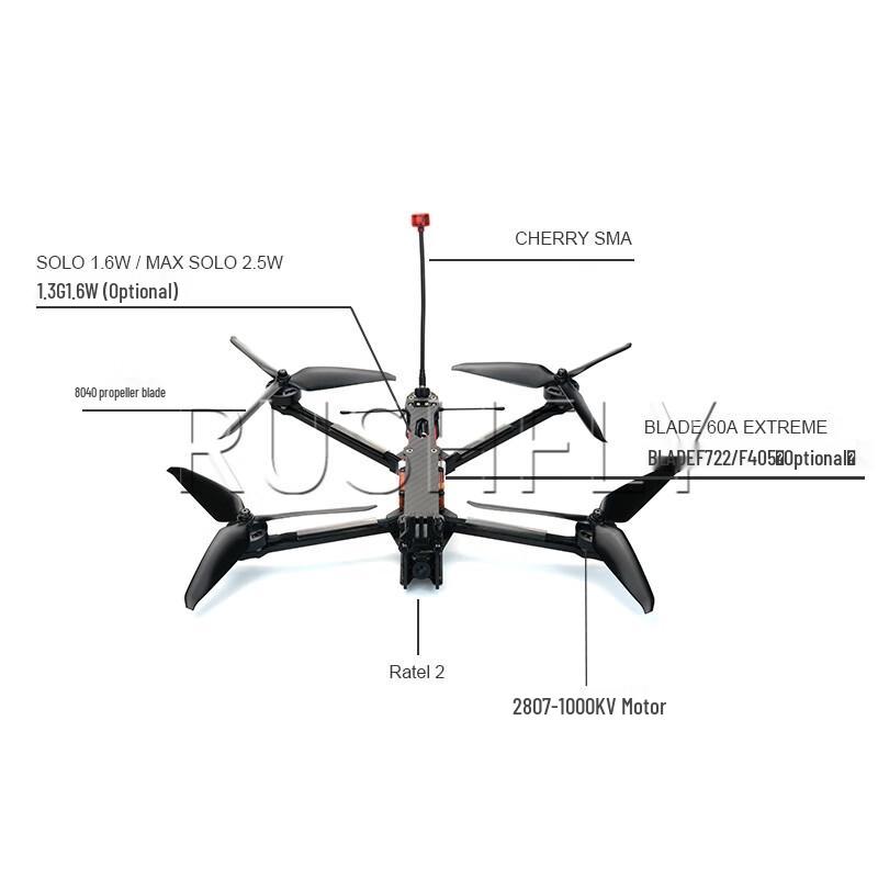 RUSHFLY FPV Drones & DIY Kits (CN version)