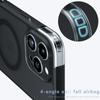 Для Magsafe Magnetic Case для IPhone 16 Pro Max 15Pro Matte Armor Transparent Cover для IPhone 16 15 Plus Wireless Charging Acrylic Противоударный бампер