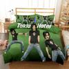 Rock band Tokio Hotel 3D NEW Duvet Cover Pillowcase Bedding Set Adult Boy Girl Bedroom Decoration Children Single Double Large