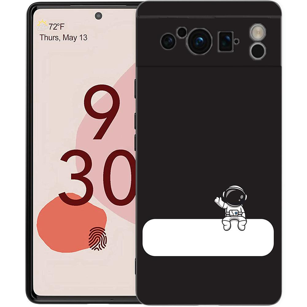 Чехол для телефона Google Pixel 10 Pro Pixel 9 Pro XL TPU Чехол Pixel 8 Pro 9A 8A 7A 7 6A 6 Pro Мягкая Обложка Милый Астронавт