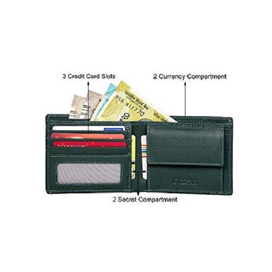 Минималистичный кожаный кошелек Stan Green для мужчин…