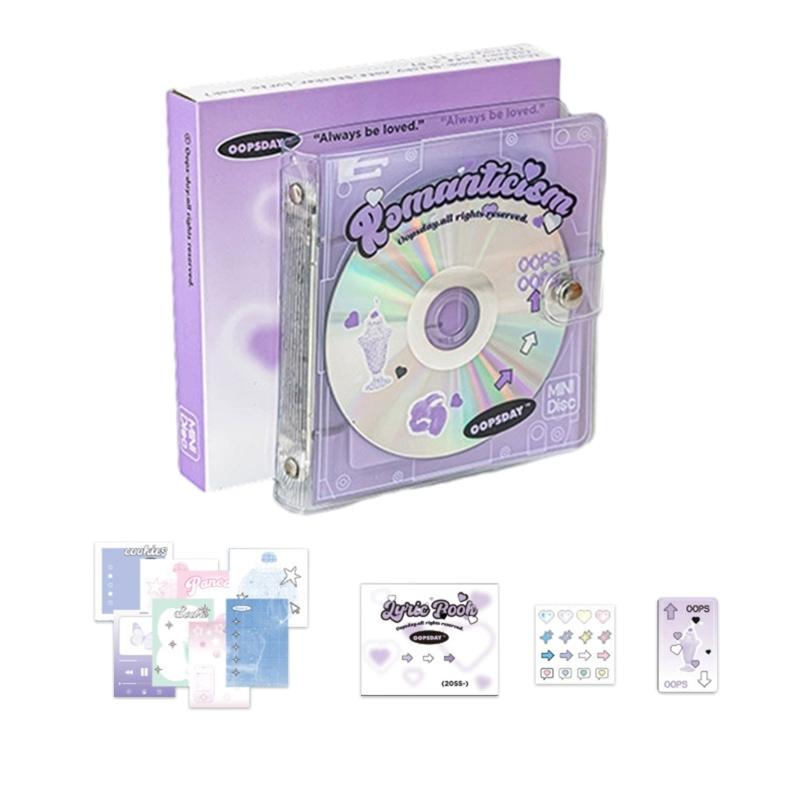 Диск Альбом Kpop Фотокарточки Коллекционная Книга Переплет Обложка для Блокнота Сумка для Хранения Рукава