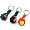 Woven Rope Ball Keychain Lanyard Key Ring Monkey Fist Key Chains Outdoors