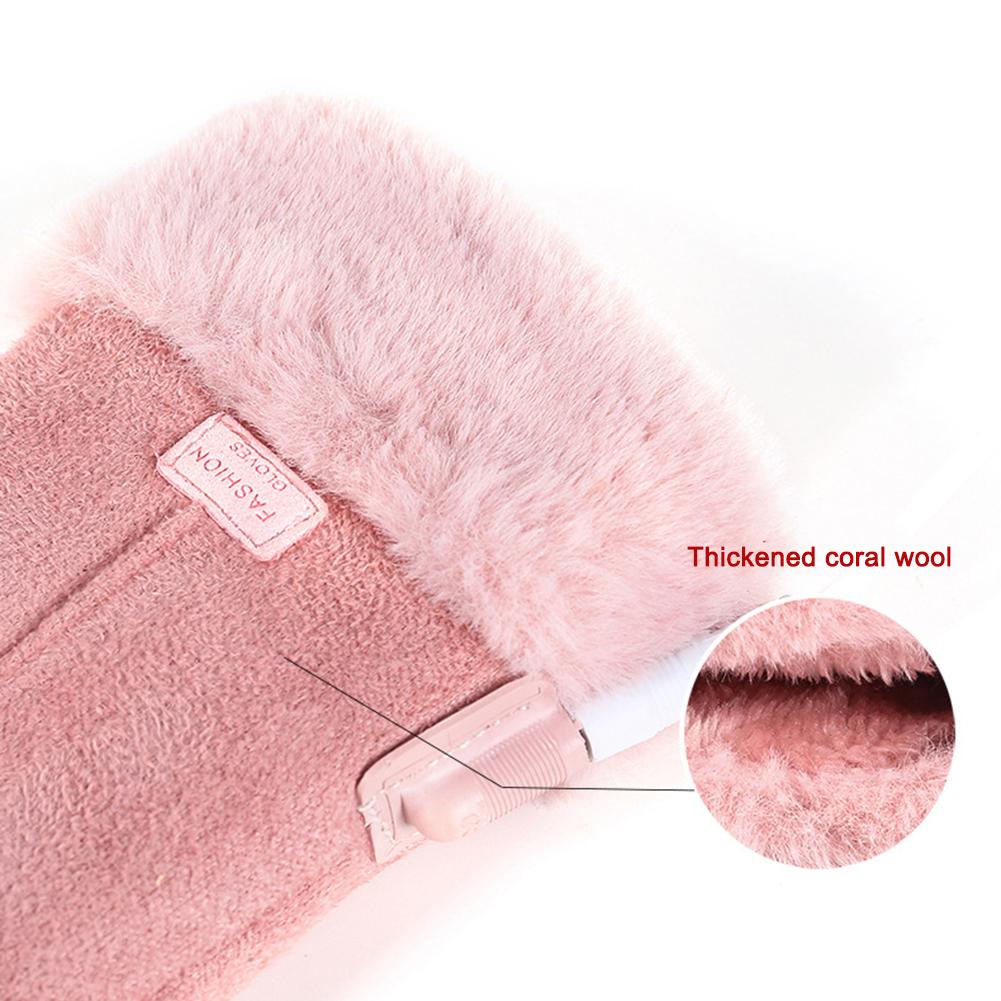 Мотоциклетные перчатки для велосипеда с USB-подогревом и сенсорным экраном зимние перчатки для сноуборда и лыж ветрозащитные флисовые теплые перчатки для езды на велосипеде