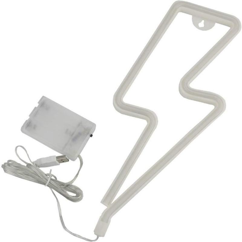 Молния болт неоновый свет знак светодиодная молния в форме ночника домашний декор стены