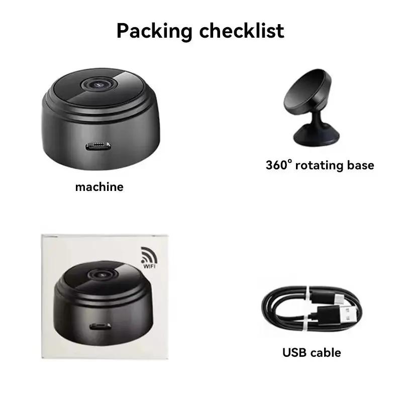 Новый мини-рекордер A9 1080P HD, беспроводная камера, домашняя видеокамера, камеры видеонаблюдения