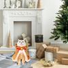 Костюм-плащ для кошки Теплый плащ для кошки Одежда для кошки в холодную погоду Согревающий плащ с капюшоном Зимняя одежда для питомца Зимний костюм-тигр для питомца Для дома Зима