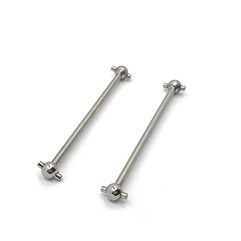 4Pcs Metal Front & Rear CVD Drive Shaft for WLtoys 144001 144002 124016 124017 124018 124019 RC Car Upgrade Parts Accessories