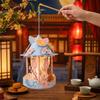 Chinese Style Mid-Autumn Festival Lantern Handmade Light-Up Lantern Paper Lanterns  Photo Props