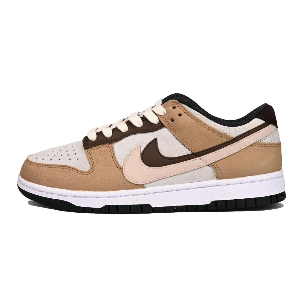 Nike Кроссовки Dunk Низкие Нескользящие для Скейтбординга Унисекс Светло-коричневые HV1800-101(Команда6-)