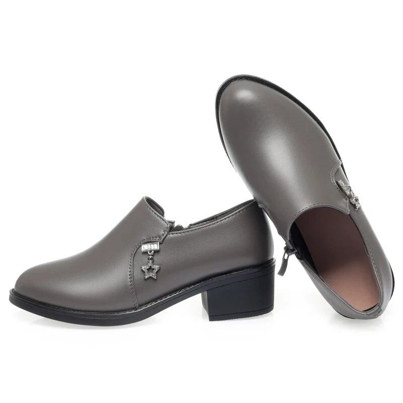 Женские модельные туфли, весенняя женская обувь большого размера со стразами, модная женская офисная обувь
