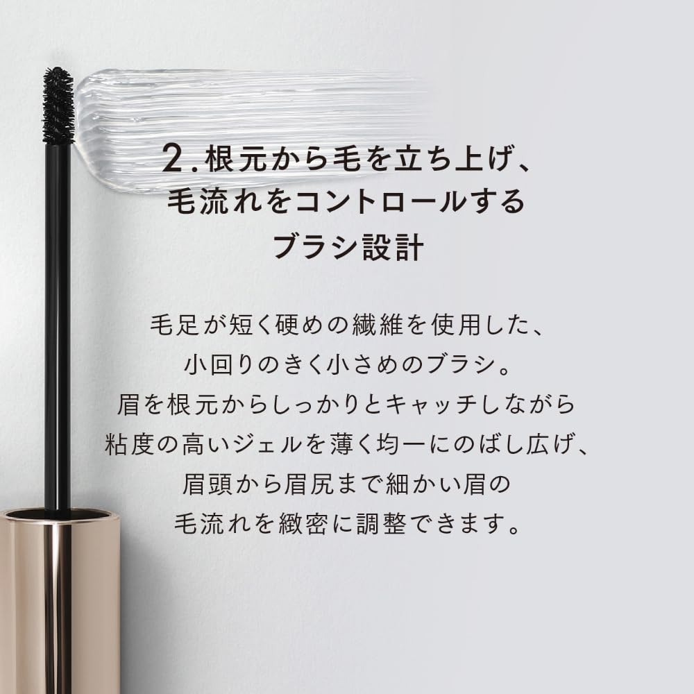 Гель для бровей LUNASOL Featherly Eyebrow Gel 00 Clear
