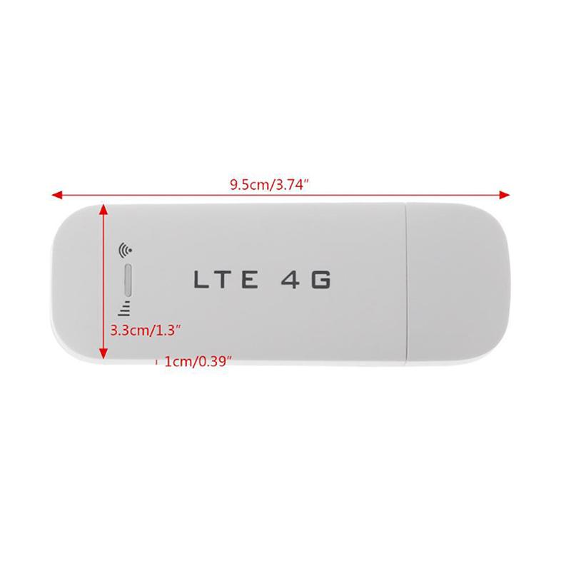 4G USB Мобильный Беспроводной Широкополосный 100 Мбит/с Вставляемый Передатчик Домашний Офис Беспроводной Wi-Fi Адаптер