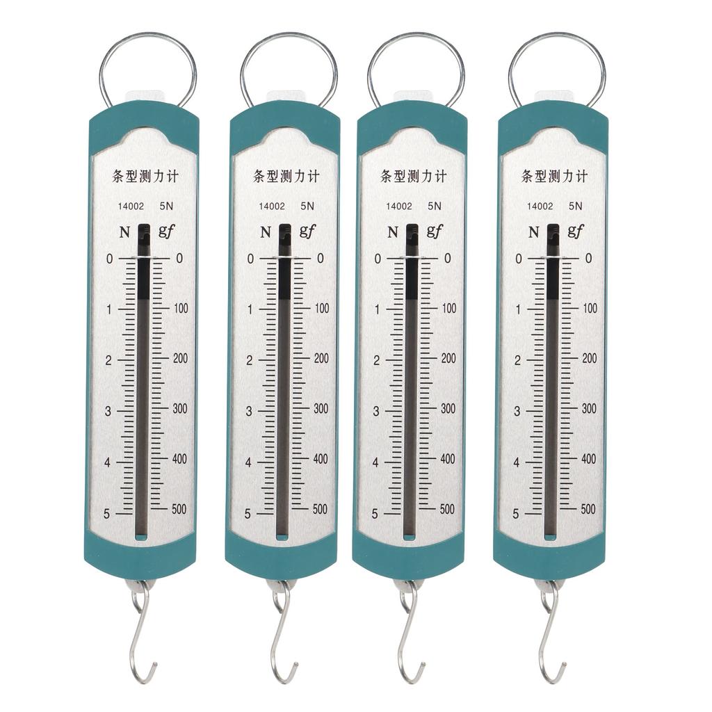 4шт пружинный динамометр 5Н точный портативный измеритель силы для физики механического эксперимента
