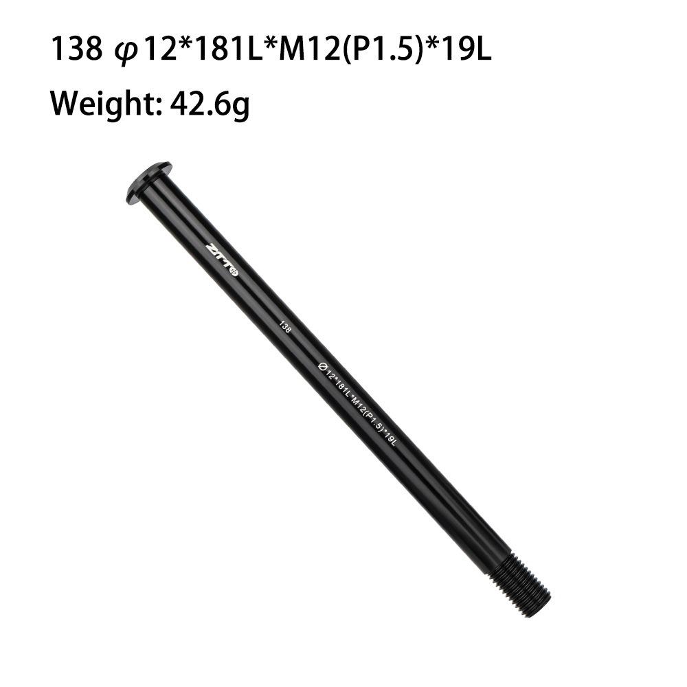 12mm Diameter Bicycle Axle 15mm Diameter Bike Quick Release Skewer Bike Thru Axle Wheel Hub
