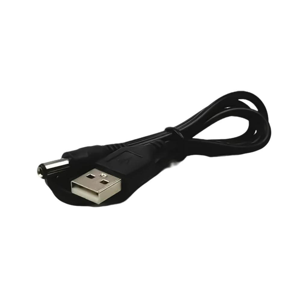 Зарядный кабель USB на DC5.5x2.1мм, длина 120 см, для светодиодных ламп, камер видеонаблюдения, вентиляторов и цифровых гаджетов