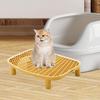 Step Cat Litter Ramp Easy To Clean Accessories Pet Supplies for Bathroom Lavatory