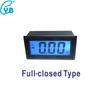 YB5135D DC Voltmeter LCD Three-Wire Digital Voltmeter DC Voltage Meter Blue Backlit Half-sealed Volt Panel Meter Voltmetro Gauge