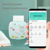 Портативный термопринтер Deli GE221 для учебы, штекер CN (адаптер в комплекте)