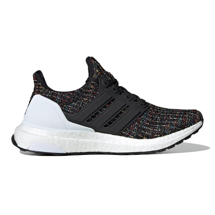adidas УЛЬТРА Дышащие и износостойкие Низкие детские кроссовки для бега Черно-белые Подростковые F34719