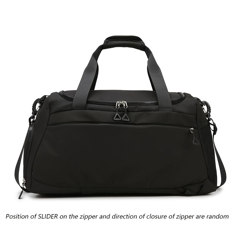 Дорожная сумка-дафл из нейлона большой вместимости с отделением для обуви и разделением на влажное/сухое, многофункциональная спортивная сумка-дафл для мужчин и женщин