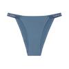 Color Block Letter Jacquard Comfortable Sexy Triangle Underwear Women Underwear Blue QF7785AD-5BX