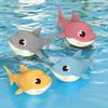 1 шт. Летняя новинка, мультяшная акула, игрушка для игры в воде с заводной цепочкой, игрушка для пляжа на открытом воздухе, игрушка для душа, игрушка для ванны