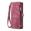 Suitable for IP17promax phone case, zipper wallet, Samsung S25 card slot, ZFOLD7 hand strap protective case, A17