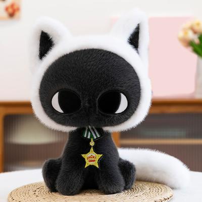 Звезда Луна Медаль Кот Мягкая Игрушка Кукла Мультяшная Кошка Кукла