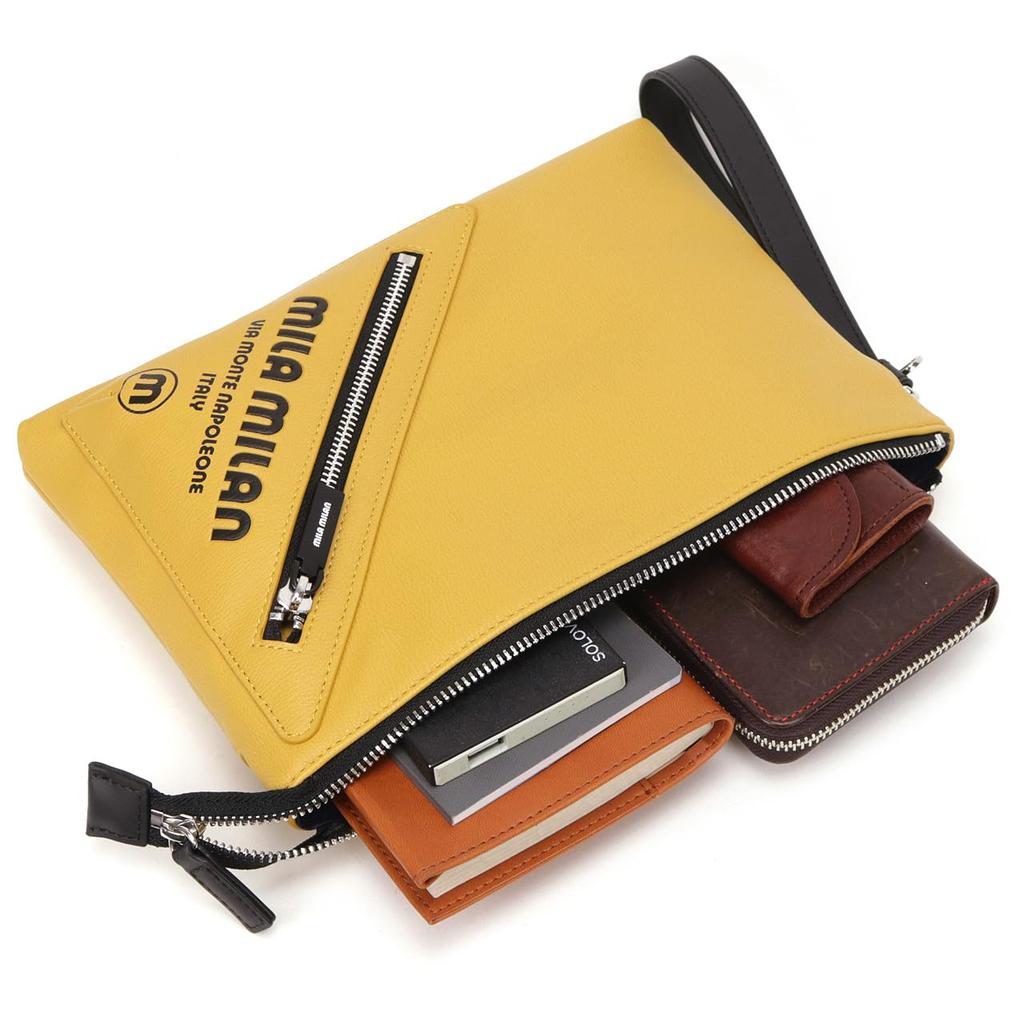 [Mira Milan] [Mira Milan] Primo Clutch BagShoulder Bag 2WAY No. 261111 [Light Blue] Light Blue