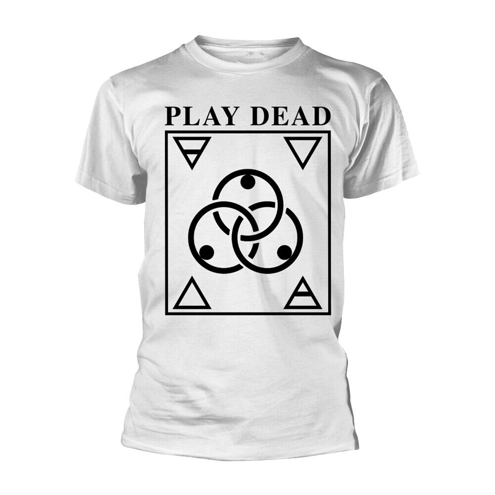 Play Dead Logo (White) Unisex T-shirt