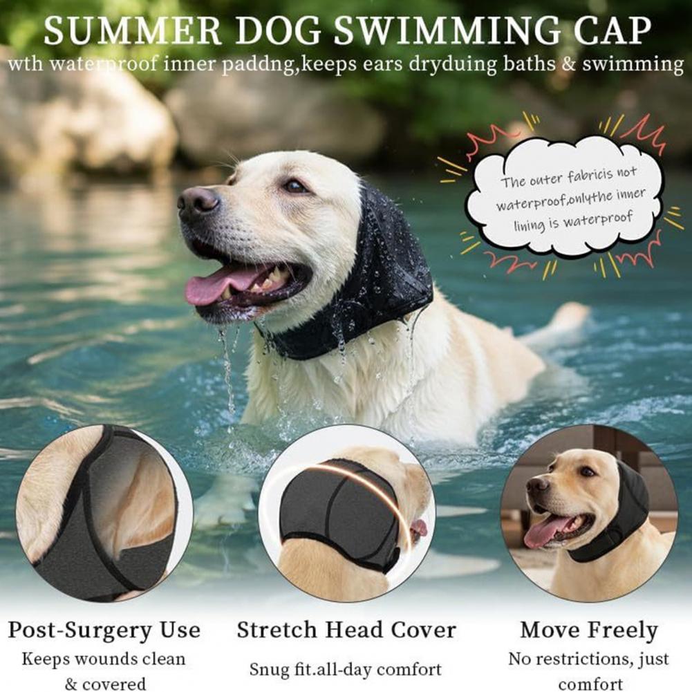 Dog Earmuffs Noise Protection Ear Covers Dogs Hearing Protection Muffs Washable Headband Head Wrap for Dogs Sensitive Ears