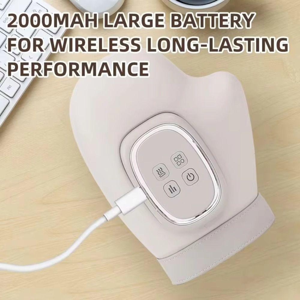 Airbag Compression Hand Massager 2000mAh Airbag Massager Durable Wireless Hand Massager  Office Use