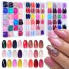 Nail Art 24-Grid Matte Square Ballet Wearing Nail Fake Nail Nail Set Custom Matching