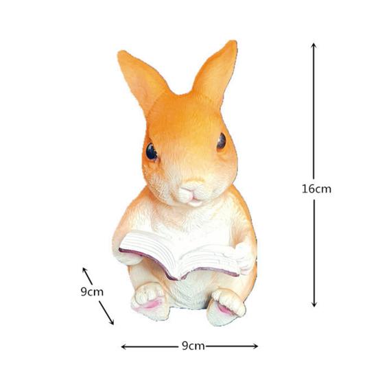 Украшение для патио, украшение для сада из смолы, реалистичная статуя животного, устойчивый к атмосферным воздействиям садовый декор, аксессуар для газона, патио, балкона