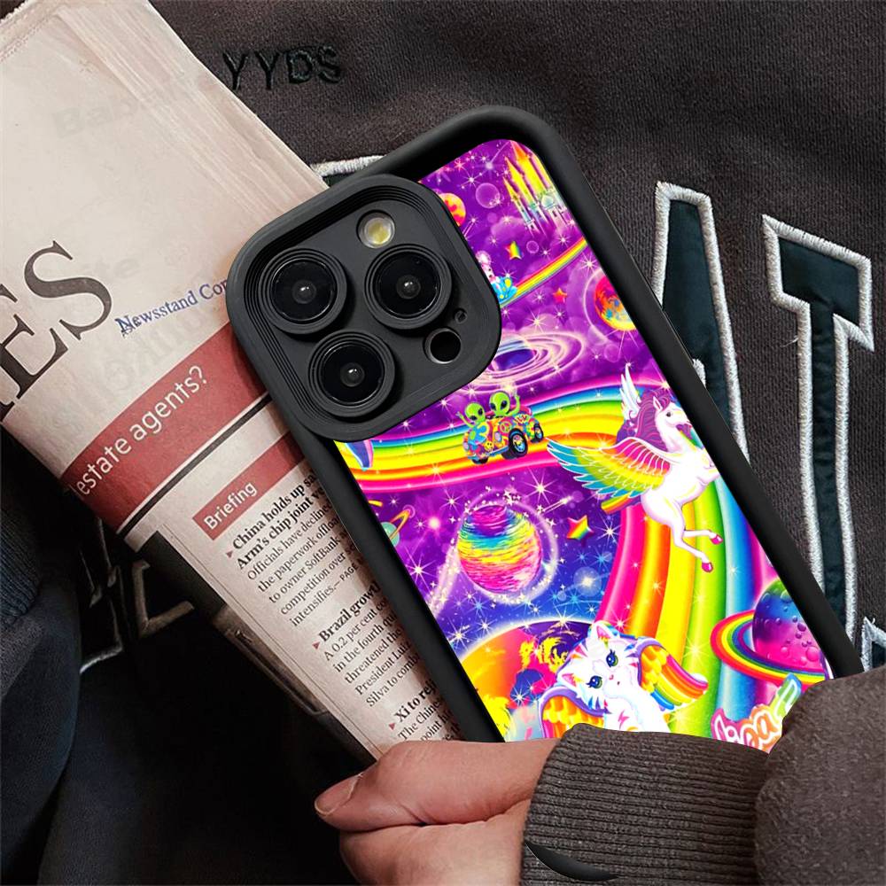 Чехол для телефона с рисунками Лизы Фрэнк Для IPhone 17 16 15 14 Plus 13 12 11 Pro Max Силиконовый чехол
