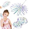 Rainbow Spinner Toy Rainbow Twirler Stick Magical Rainbow Ribbon Spinner Party Bubble