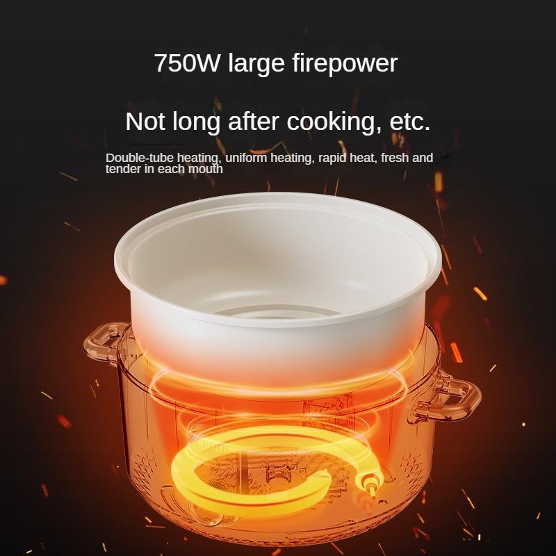 220 В 2500 мл электрическая кастрюля для приготовления пищи многофункциональный кухонный комбайн домашняя электрическая мультиварка