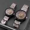 1 Pcs Fashion New Womens Mens Stainless Steel Watches Retro Quartz Analog Wrist Watch