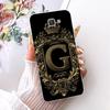 Прозрачный чехол для Samsung J5 Prime Роскошный с буквами от A до Z Корона 2D Расписной Мягкий корпус для Samsung Galaxy J5 Prime G570F G570Y G570M