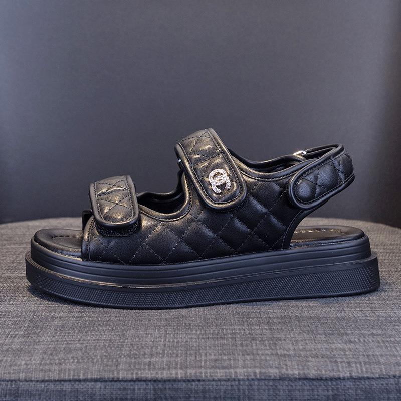 Сандалии на плоской подошве Повседневные кроссовки Туфли на толстой подошве