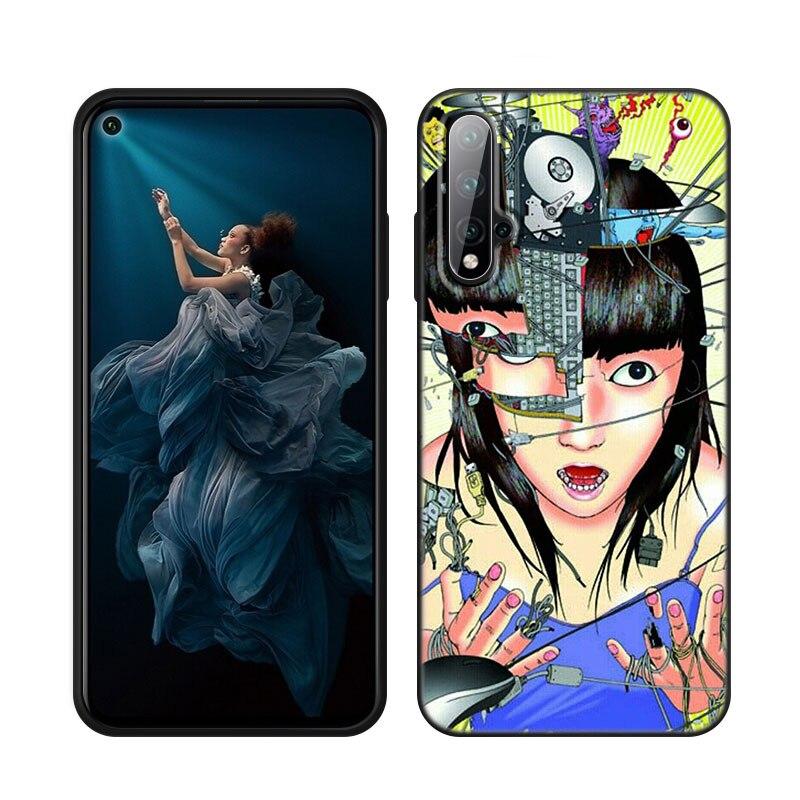 Чехол для телефона Shintaro Kago Horror с мультяшным рисунком для Huawei Honor 60 50 Mate 40 30 20 10 Lite Nova 9 8 Pro 7 SE Y60 30S 8i 7i 5T Premium