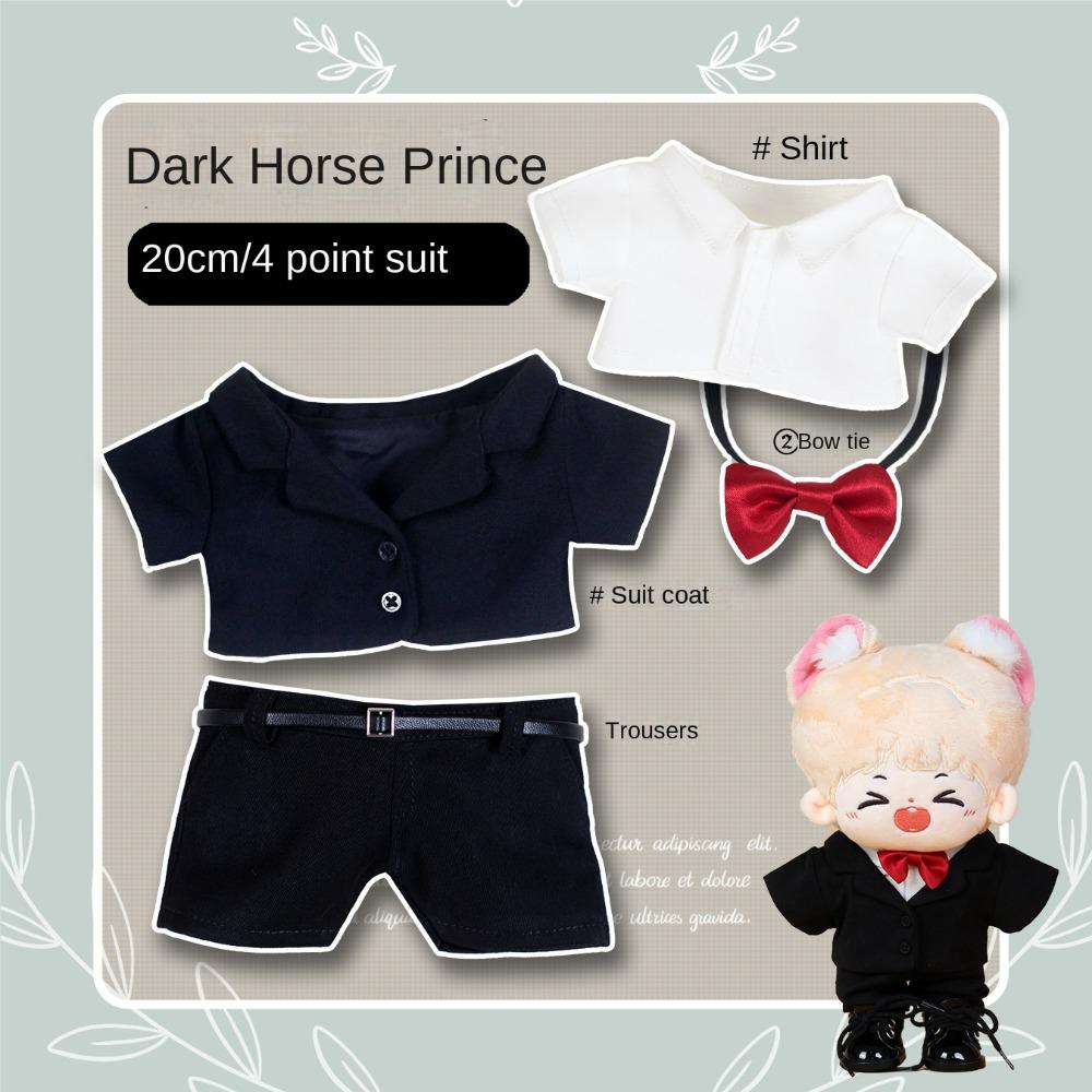 Cute Clothes for 20cm Cotton Doll Jumpsuits Skirts Suits Children Toys Gift Jumpsuits  (No Doll)