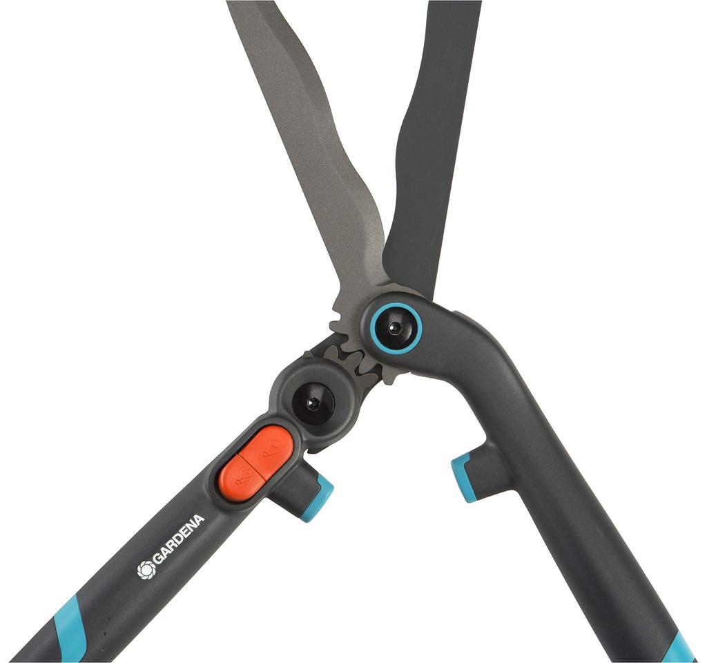 GARDENA Pruning Gear 2in1 Total Length Blade Length Product Up To 25 Years (Gardena) Shears, Wave-shaped Blade, 2-step Switching, EnergyCut, 60cm,