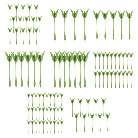 4/5/6/7/10/15/20/30 шт. Держатель для салфеток Роза Зеленый Стебель Цветок Держатель для салфеток на ужин Свадебная Вечеринка Отель Ресторан Декор Обеденного Стола