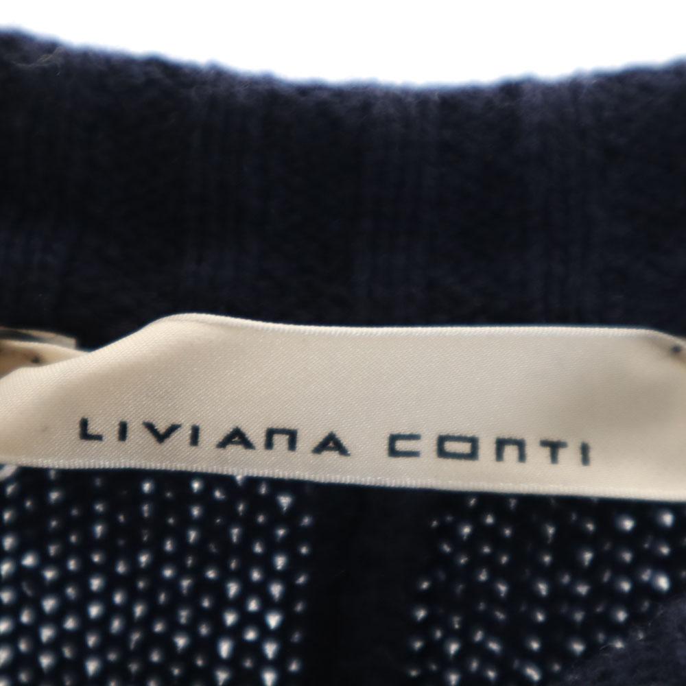 Unused LIVIANA CONTI Made In Italy Long Sleeve Long Knit M Sweater Tunic Women Used