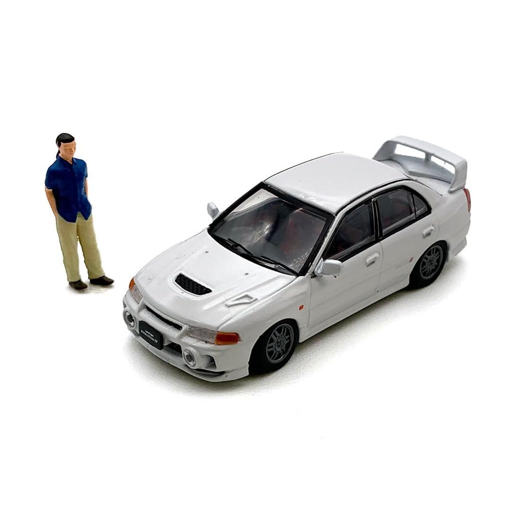 BM Creations Mitsubishi Lancer Evolution IV Custom ID Белый В комплекте фигурка Масштабный набор 64B0095 1/64