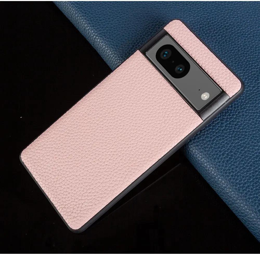 Роскошный чехол Pixel 7 Pro, деловые чехлы из воловьей кожи для телефонов Google pixel8pro, чехол с полной защитой, противоударный, задняя крышка Carcasa