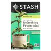 IHerb Stash Tea Мятный Травяной Чай Без Кофеина, 20 Пакетиков, 20г (0.7oz)